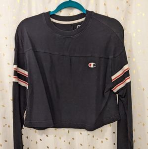 Champion long sleeve crop top